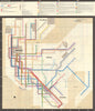 New York Subway Guide. Massimo Vignelli/New York City Transit Authority 1972 map