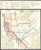 New York Subway Guide. Massimo Vignelli/New York City Transit Authority 1974 map