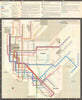New York Subway Guide. Massimo Vignelli/New York City Transit Authority 1974 map