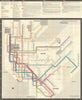 New York Subway Guide. Massimo Vignelli/New York City Transit Authority 1976 map