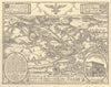 The hills & villages… within some 7 miles north & nor'west of Thame 1925 map