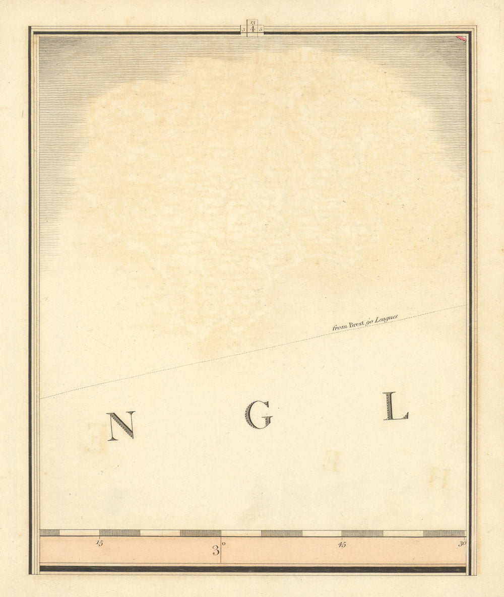 ENGLISH CHANNEL. Section 4. South of Devon/Dorset. CARY 1824 old antique map