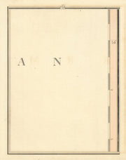 NORTH SEA. German Ocean. Section 55. CARY 1824 old antique map plan chart