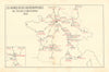 Grands Relais gastronomiques du Salon d'Automne. Top French restaurants 1931 map