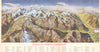 Panorama der Großglockner-Hochalpenstraße by Heinrich Berann 1957 old map
