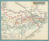LONDON UNDERGROUND tube map plan diagram. STINGEMORE. June 1927 old
