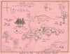 A Map of the Hundred Acre Wood, by E.H. Shepard. Winnie-the-Pooh 1926 (1953)
