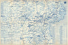 SNCF Carte-Neige Alpes #1-2 Haute-Savoie Ski resorts map. Chamonix Avoriaz 1939