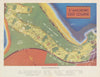 St Andrews Old Course golf plan by The Dundee Evening Telegraph 1960 map