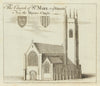 The Church of Saint Mark’s or ye Gaunts, the Lord Mayor's Chapel, Bristol 1789