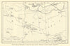Mongolia. Roy Chapman Andrews Central Asiatic Expedition route. RGS 1927 map