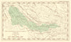 The Sinharaja Rainforest Reserve, Ceylon by John Baker. Sri Lanka. RGS 1937 map