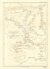 Western Hadhramaut: The Incense Road. Yemen. RGS/William Harold Ingrams 1945 map