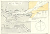 River Crouch nautical sailing sea chart by Lt. Messum. Essex 1903 old map