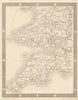 Map of inland navigation of England & Wales, south west by Thomas Moule 1837