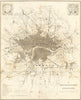 London Metropolitan Boroughs as defined by the Reform Bill. Moule 1837 old map