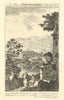 A Map of Bedfordshire, north from London. George Bickham. County map 1754