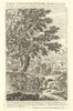 A Map of Nottinghamshire, north from London. George Bickham. County map 1754