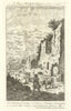 A Map of Berkshire, west from London. George Bickham. County map 1754 old