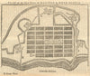 Plan of the New Town of Halifax in Nova Scotia. Gentleman's Magazine 1749 map
