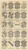 Scottish peerage arms Earls Northesk Balcarfas Aboyn Kintore Dunmore March 1749