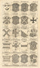 Scottish peerage arms Barons Forester Elibank Halkerton Kinnard Colvill 1749