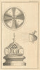 New invented Lamp for lighting Streets. Gentleman's Magazine 1763 old print