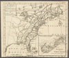 The British Governments in Nth. America, laid down… / Bermuda. GIBSON 1763 map