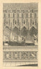 Monument to Rahere, founder of St. Bartholomew's church & hospital 1767 print