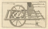 A Drill Plough. Gentleman's Magazine 1772 old antique vintage print picture
