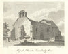 Church of St. Mary, Mepal, Cambridgeshire. Gentleman's Magazine 1810 old print