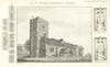Hornsey St. Mary's Parish Church. Partly demolished 1927. Gent's Mag 1810
