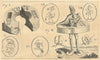 Hydraspis Water-shield machine to walk on water. Chimeras Gemme Antiche 1747