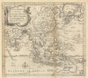 The East Indies drawn from the latest discoveries by T. Jefferys. Asia 1748 map