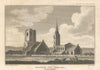St Cyriac and St Julitta's church, Swaffham Prior, Cambridgeshire 1815 print
