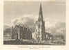 St. Mary's Church, Higham Ferrers & the Free-school, Northamptonshire 1815