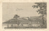 Little Jost Van Dyke Island, British Virgin Islands. Lettsom house 1815 print