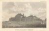 General Sea-bathing Infirmary at Margate, in Kent 1816 old antique print