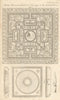 Roman mosaic Pavement found at Estavayer-le-Lac, Switzerland. Vallon 1817