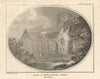 View of the Infirmary, and other Remains of Shrewsbury Abbey, Shropshire 1817