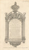 Monument Gilbert Burnet, Bishop of Salisbury, St. James's Clerkenwell 1817