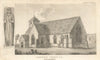 St. Peter's Church at Glenfield, in Leicestershire & monumental Effigy 1817