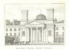 Hanover Chapel, Regent Street. Charles Cockerell. Demolished 1896 1825 print