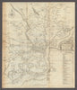 A map of Philadelphia and parts adjacent. Pennsylvania. SCULL & HEAP 1753