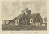 South East view of All Saints' Church, Wouldham, Kent. Gentleman's Magazine 1789