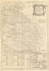 Bohemia, Moravia, Silesia, Lussatia…. Saxony Brandenburg. Gent's Mag 1756 map