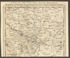 A Map of the Country round Dresden… Meissen Freiberg Zittau Gent's Mag 1758