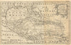 An Accurate Map of the West Indies with the Adjacent Coast. GIBSON 1762