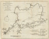 River Thames & intended canal from Reading to Monkey Island. Gent's Mag 1771 map