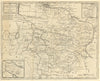 An accurate map of all His Majesty's Dominions in Germany 1761 old antique